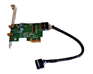Refurbished Dell FR13Y 07N43 PCIe x1 Network Card Adapter Cable Wi-Fi Wireless - Afbeelding 1 van 5