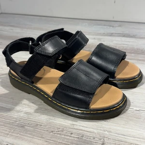 Sandalias Ligeras Dr Martens Romi Correa Cuero Negro Talla US 5 - Imagen 1 de 10