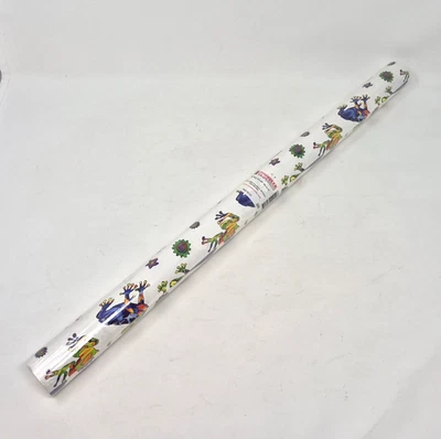 Tree Frogs Wrapping Paper Hop To It! 20' x 24" Colorful Innisbrook (40 sq. ft.) - Image 1 of 4