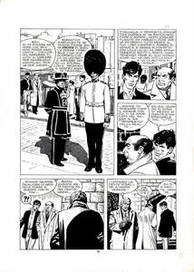 GIANLUIGI COPPOLA - Tavola originale Dylan Dog n.75 "Il Tagliagole" p.97 - Picture 1 of 1