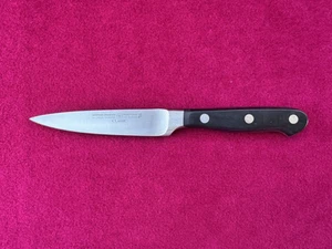 Wusthof Dreizack Classic Utility knife 4066/10cm 4" Blade x50 Cr Mo 15 Germany - Picture 1 of 7