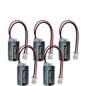 5x for Tekcell SB-AA02 3.6V Li-on Battery 1/2AA 1200mAh for LS14250 PLC Battery - Picture 1 of 4