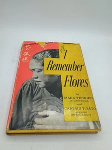 I Remember Flores by Mark Tennien & Capt Tasuku Sato HC/DJ  1957 Ist Edition - Picture 1 of 11