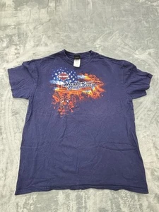 XL Harley Davidson Biker Bobs Detroit Michigan T-Shirt - Bild 1 von 9