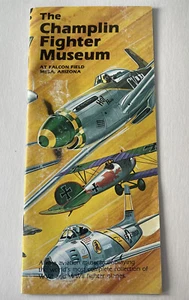 The Champlin Fighter Museum Aviation Booklet Brochure WWI WWII Fighter - Picture 1 of 7