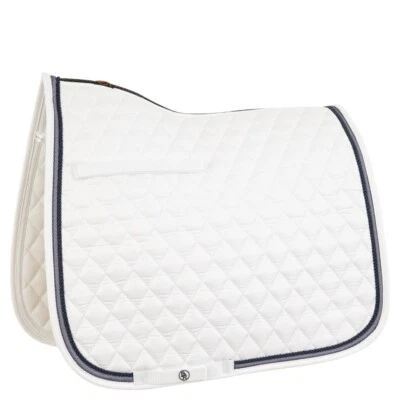 BR BIEMAN DE HAAS BR Schabracke Toronto C-Wear Dressur white-navy Full (WB)
