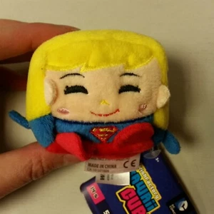KAWAII CUBES SUPERGIRL PLUSH SOFT TOY DC COMICS WISH FACTORY - Picture 1 of 1