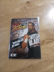 2023 Upper Deck AEW All Elite Wrestling - Mic Check #MC-1 Jay White (RC) - Picture 1 of 2