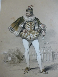Lithograph Fragonard 1840 / The Mignon 16th - Picture 1 of 2