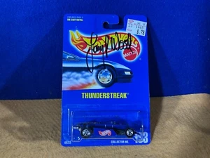 J10-4 HOT WHEELS - THUNDERSTREAK - HANDSIGNIERT LARRY WOOD - 1992 - #153 - Bild 1 von 12