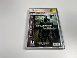 Tom Clancy's Splinter Cell (Microsoft Xbox, 2002)(Working)