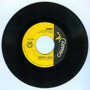 Philippines SHERYL CRUZ Candy OPM 1980s Artist 45 rpm Vinyl Record - Picture 1 of 2