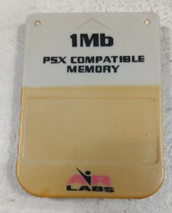 MEMORY CARD SCHEDA DI MEMORIA 1 MB PLAYSTATION 1 PS1 - Foto 1 di 1