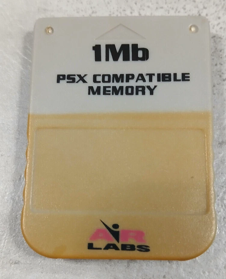 MEMORY CARD SCHEDA DI MEMORIA 1 MB PLAYSTATION 1 PS1 - Immagine 1 di 1