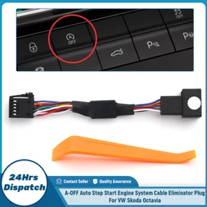 Automatic Start Stop Entry System Cable Delet Cancel Plug For VW Skoda Octavia - Picture 1 of 8