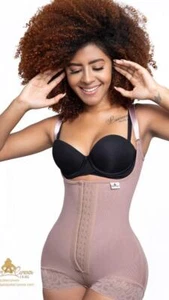  Faja bbl corta tira delgada / Curvas de guitarra / Fajas Colombianas. Cintura pequeña. - Imagen 1 de 5