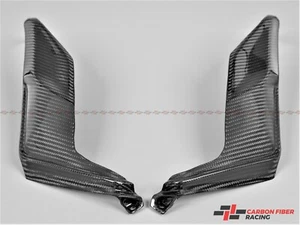 Triumph Daytona 675 (13-18) Street Triple (13-16) Tank Side Panels Carbon Fiber - Picture 1 of 3