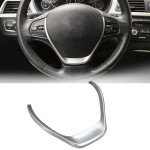 Coprivolante cromato per BMW Serie 1 F20 Serie 3 F30 F34 2012-16 accessori interni - Foto 1 di 9