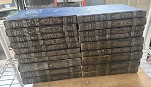1949 Complete Set The World Book Encyclopedia Volumes 1-19 Blue, Good Condition - Picture 1 of 4