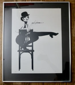 LIZA MINNELLI Cabaret opera incorniciata 1975 firmata Harv numero 7/200 - Foto 1 di 8