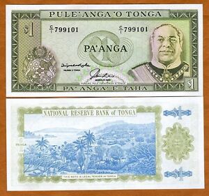 Tonga, Kingdom, 1 Pa'anga, Nd (1992-1995) P-25, Unc