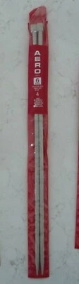 Aero Knitting needles, size 6.00 mm Plastic Size 4 - 25cm or 30cm or 35cm Length - Image 1 of 3
