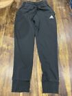 Adidas Mens Tracksuit Bottoms Joggers / Size Small / Black / Poly / Climacool