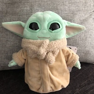 8" Star Wars Mattel Mandalorian The Child Baby Yoda Grogu Plush Stuffed Movie - Picture 1 of 8