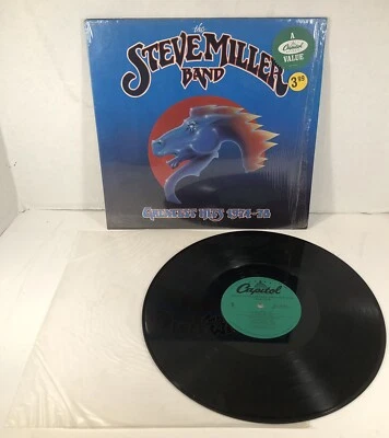 Steve Miller Band Greatest Hits 1974-78 Vinyl LP Capitol Records SN-16321 Hype - Image 1 of 4