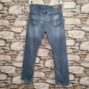 Wrangler Originals entspannte gerade Herrenjeans Flex blau Denim bestickt Logo - Bild 1 von 21