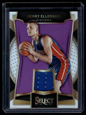 Henry Ellenson 2016 Panini Select Relic Prizm Card 41/99 #16