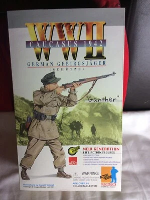 2001 Dragon Models WW2 German Sniper Gebirgsjager “guntherl Adult Collectable — 第 1/4 张图片