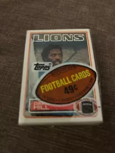 1983 Topps Football Unopened Cello Pack - Picture 1 of 2