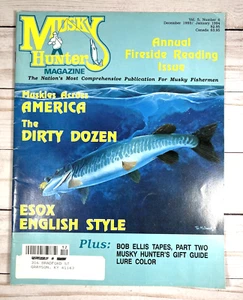 Musky Hunter Magazine December 1993 January 1994 Annual Fireside Reading Issue - Picture 1 of 5