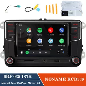 NONAME RCD330 RCD340G 187B CarPlay Android automático Radio de coche for VW Golf - Imagen 1 de 11