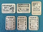 1930s/40s : LUZIANNE COFFEE : Lot of 5 Different VOUCHERS @ Vintage COUPONS