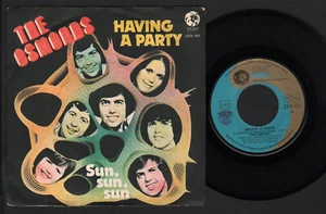 7" THE OSMONDS HAVING A PARTY / SUN SUN SUN MGM 1975 ITALY FUNKY SOUL POP ROCK - Picture 1 of 1