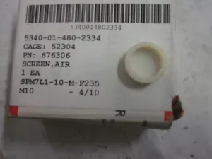 SPICER PARTS 676306 SCREEN ASSEMBLY AIR NSN 5340-01-480-2334 - Picture 1 of 1