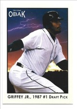 Ken Griffey Jr. 2011 National Sports Card Convention OBAK Baseball Card HIGH END
