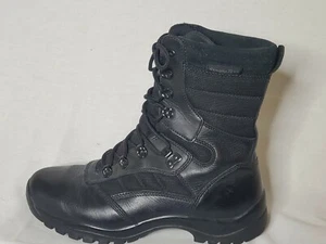 Thorogood Boots Force Recon Mens Size 9 Black Lace Up Great Tread - Picture 1 of 10