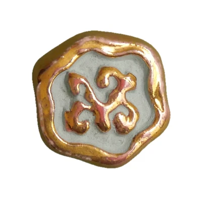 Button Antique - Designer - Atrribué To H.Méchin - 25 Mm- French Designer Button - Image 1 of 4