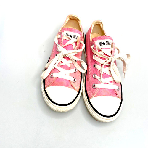 Sneakers Converse All Star rosa Chuck Taylor OX basse da bambina taglia 2 3J238