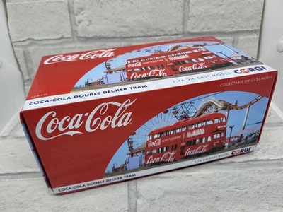 Corgi CC43515 Coca-Cola Double Decker Tram - Image 1 of 3