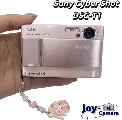 Sony Cyber Shot DSC-T10 7.2MP 3x Optical Zoom Compact Camera English language - Image 1 of 4
