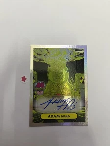 Garbage Pail Kids 2025 GPK 40th Niclas Mortensen Auto Adam Bomb #GARBA-29 - Imagen 1 de 2