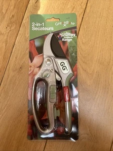 New 2-in-1 Secateurs From The Grumpy Gardener Range Still In Box - Picture 1 of 4