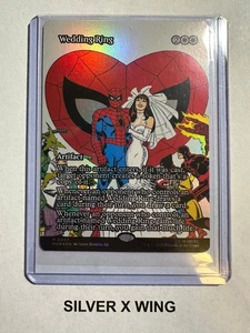 Wedding Ring Borderless Foil x1, MTG, Spiderman, Magic the Gathering, NM - Picture 1 of 1