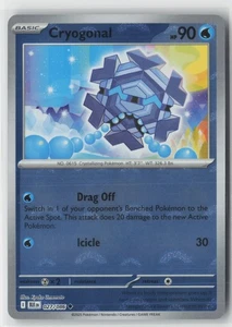 Cryogonal (Poke Ball Pattern) Uncommon SV: Black Bolt 027/086 NM - Picture 1 of 2