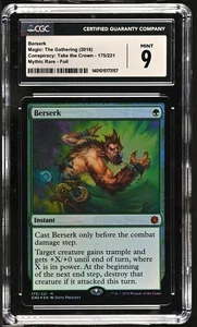 BERSERK Conspiracy - Take the Crown Foil Mythic CGC 9 MTG [Nostalgium] - Picture 1 of 2