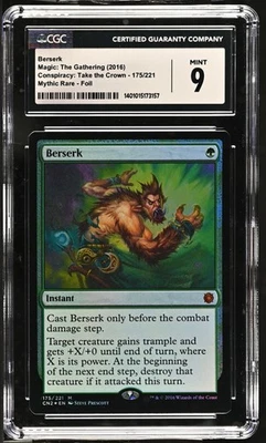BERSERK Conspiracy - Take the Crown Foil Mythic CGC 9 MTG [Nostalgium] - Image 1 of 2